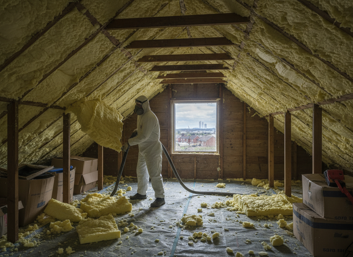 Removing Spray Foam from Attics: What Scunthorpe Homeowners Should Know